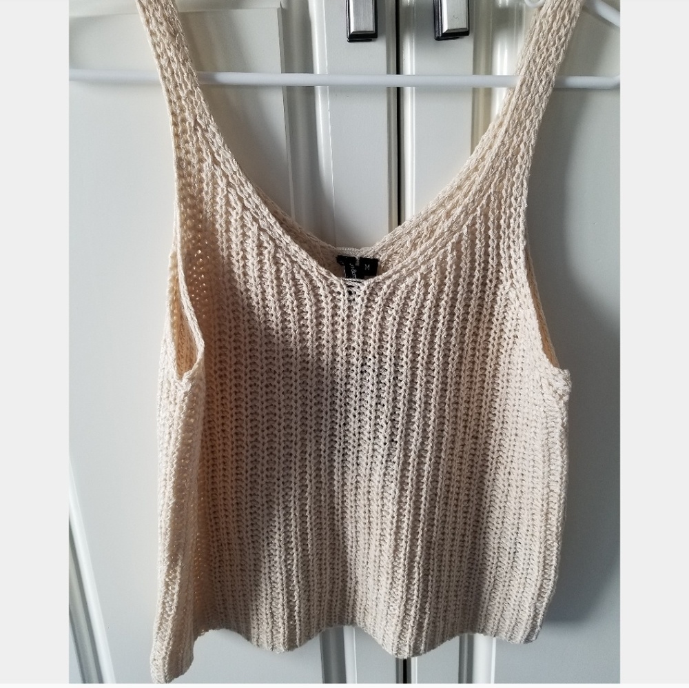 NWT Crochet crop top